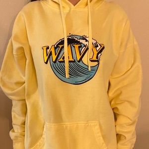 brand new - vintage surfer ‘Wavy’ hoodie